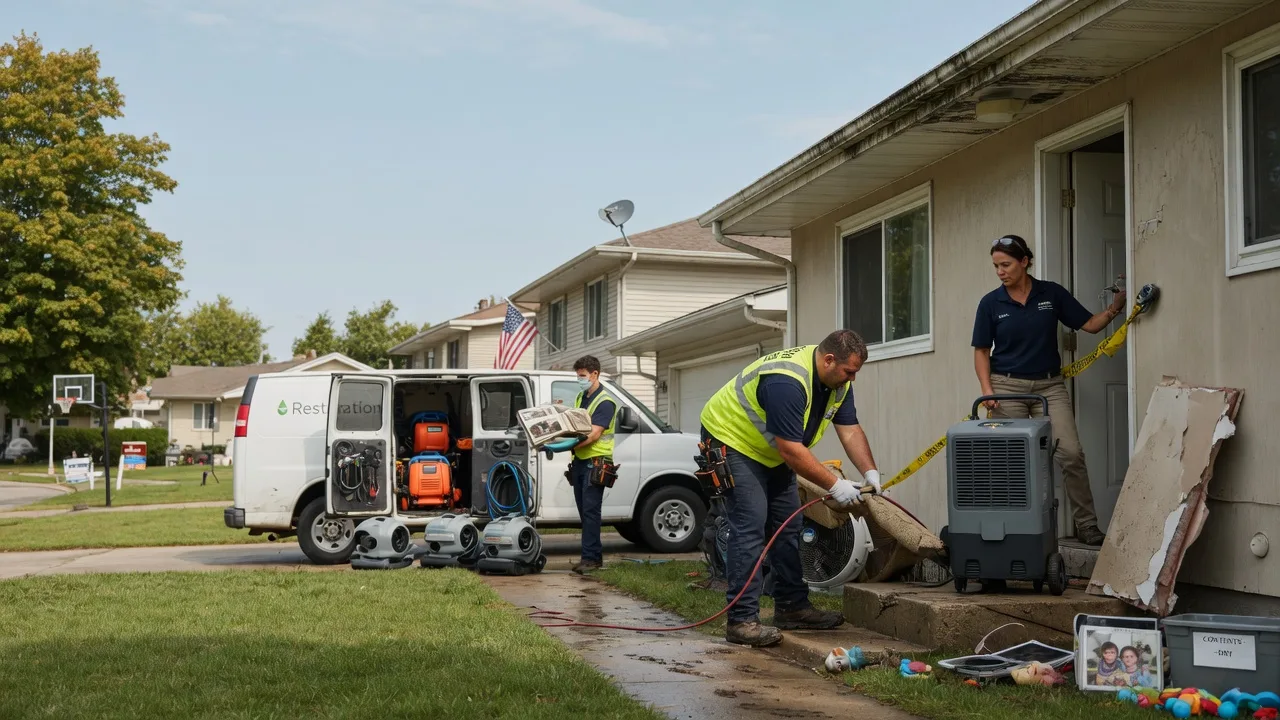 Water Damage Restoration in Macon, IL near me